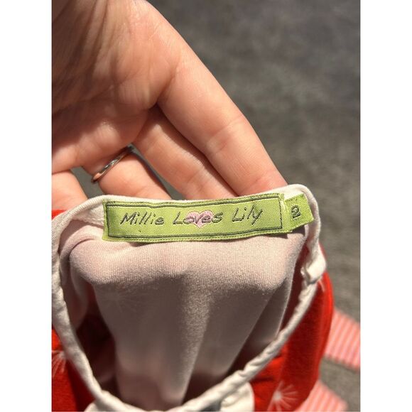 Millie loves lily Christmas outfit size 2 - Picture 3 of 4